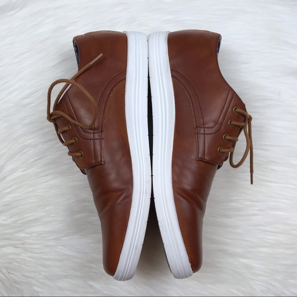Ben Sherman Preston Oxford Sneaker Tan Size 11 EUC - Picture 3 of 8